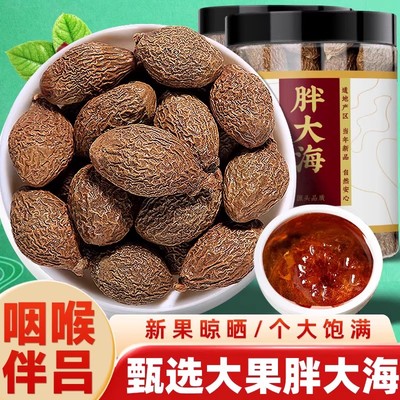 正品胖大海500g散装手工精选特级胖大海润喉护嗓可搭配罗汉果花茶