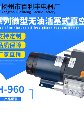 现货H-960大流量有刷无刷电机微型真空泵 电动真空泵