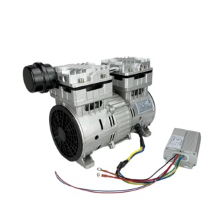 无刷直流48V750W无油静音工业级CNC大吸力真空泵负压真空吸盘