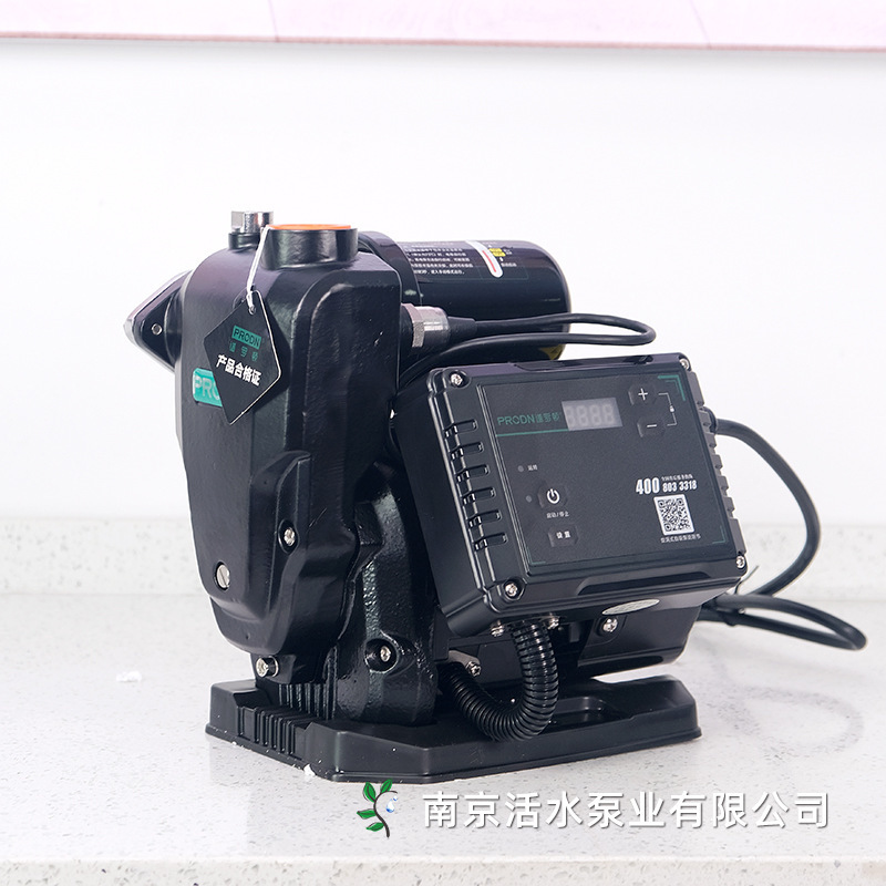 谱罗顿自吸式漩涡变频泵永磁电机1WZB-35DC/45DC家用宾馆恒压