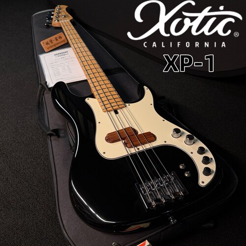 日产Xotic XP-1 Bass4弦黑色Xotic电贝斯