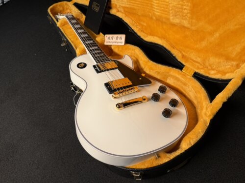 Gibson Custom Shop Les Paul Custom吉普森白卡LP电吉他