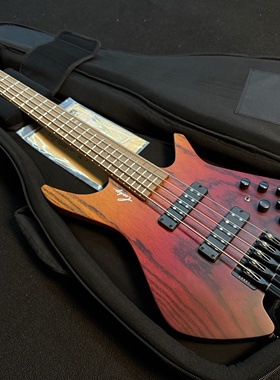 Leeky Y20-5 Bass无头电贝斯五弦Leeky贝司