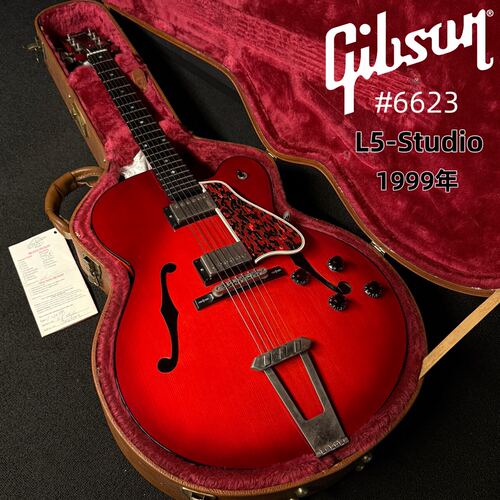 吉普森Gibson Custom Shop L-5 Studio jazz空心爵士布鲁斯电吉他