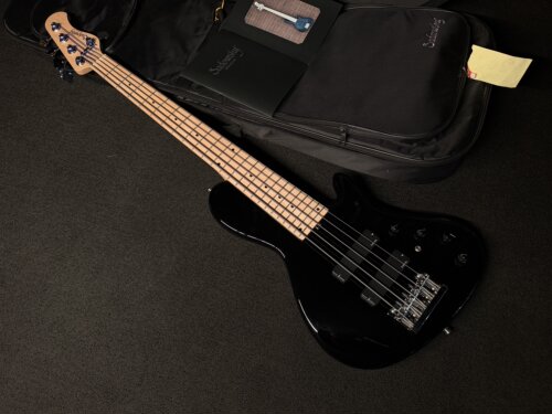 22年德产SADOWSKY山东司机ML24 SC5 ASH HP BLK Bass黑色5弦贝斯