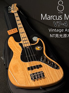 Sire 马克思米勒V7-4 Vintage Ash NT亮光原木4弦电贝斯