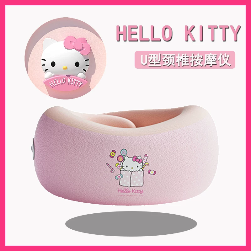 Hello Kitty, массажер, подушка для друга, подарок на день рождения