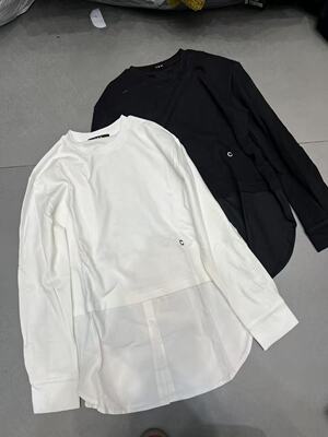 D M货正品磨毛加厚大版T宽松显瘦粗