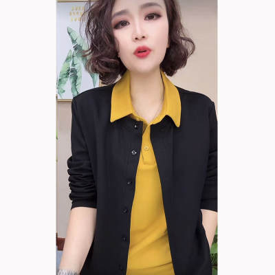 假两件卫衣女士2025新款