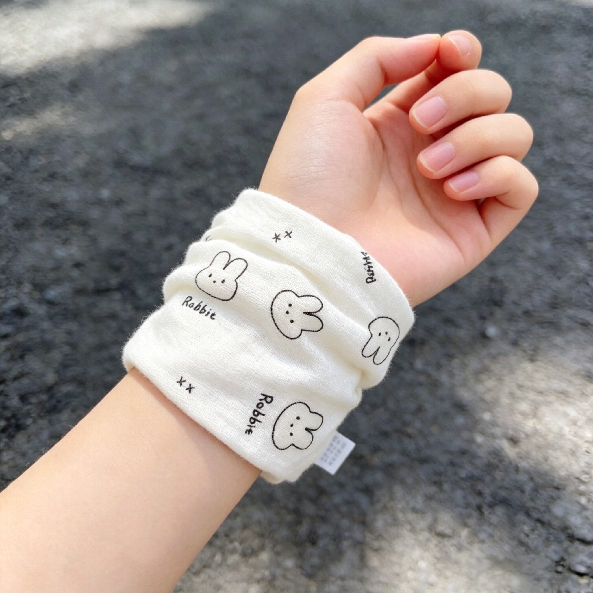 擦汗手腕巾纯棉运动女士健身房擦汗专用毛巾跑步夏户外便携吸汗巾