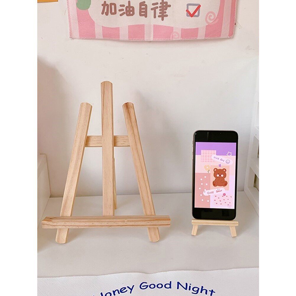 通用技术高中生作品手机小支架高二手工平板迷你明信照片展示架子