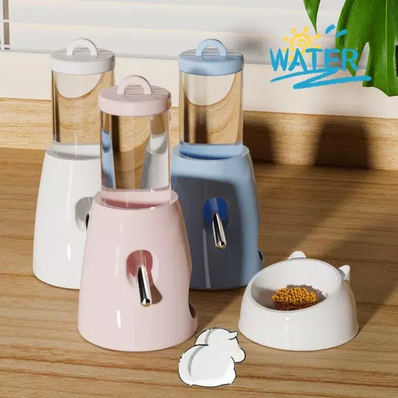 仓鼠水壶滚珠饮水器金丝熊生活用品大全水樽支架喝水瓶悬挂喂水器