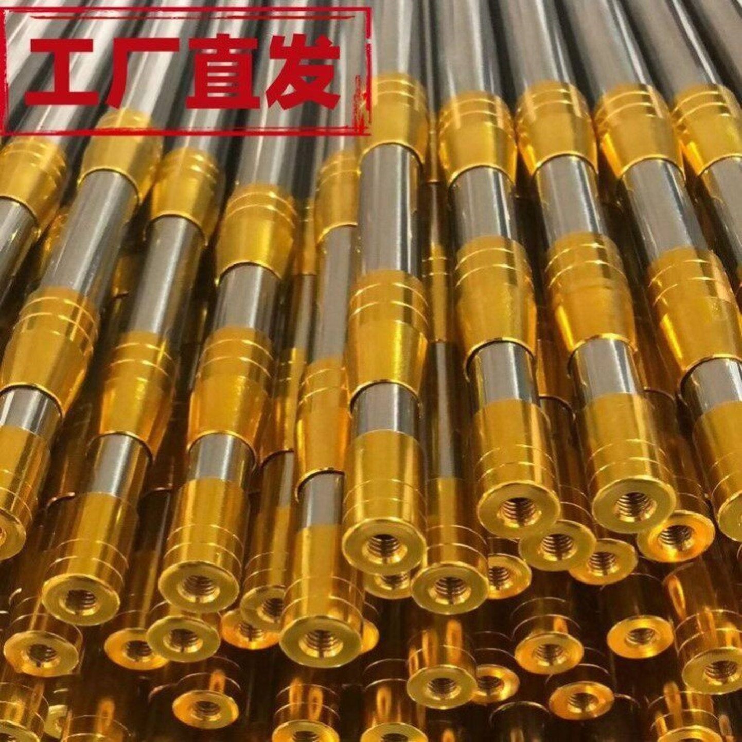 伸缩杆10米超硬加厚不锈钢多功能1.5-10米定位摘果抄鱼超硬香椿杆