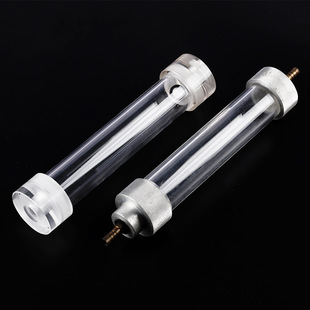 加工定制透明有机玻璃亚克力内外螺纹管英制公制螺纹干燥管定制