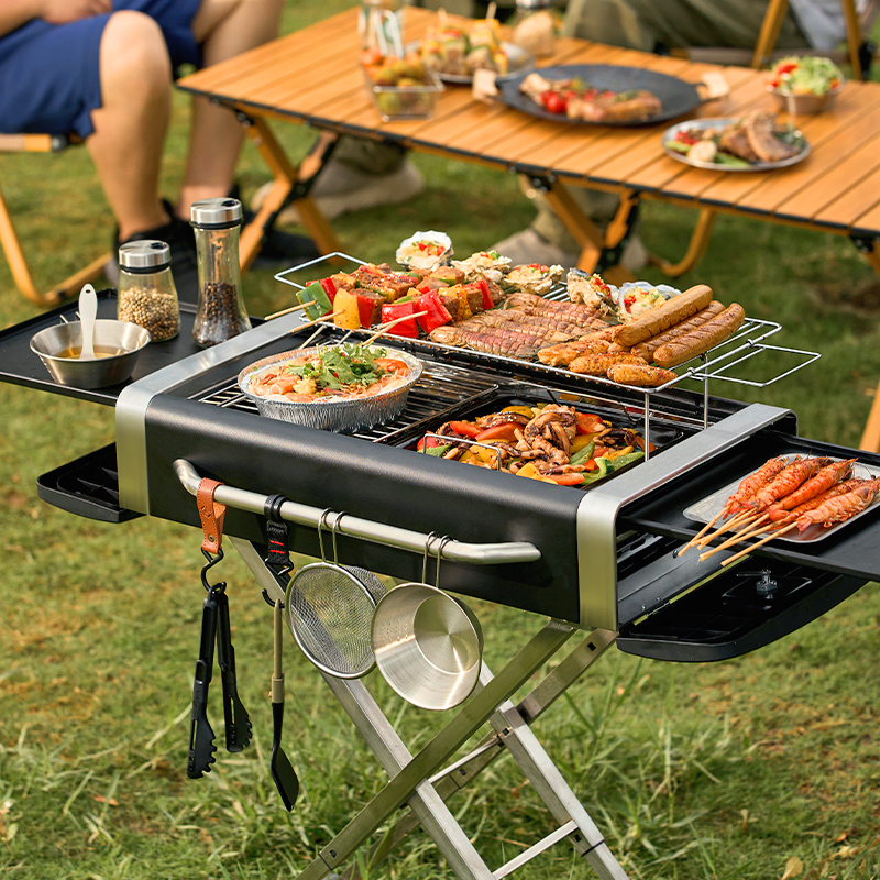 EasyGrill烧烤架家用折叠收纳