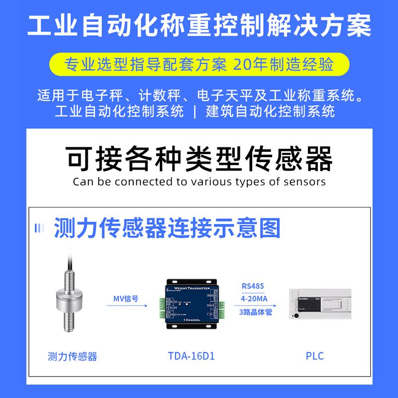 欧路达重量变送器数字量