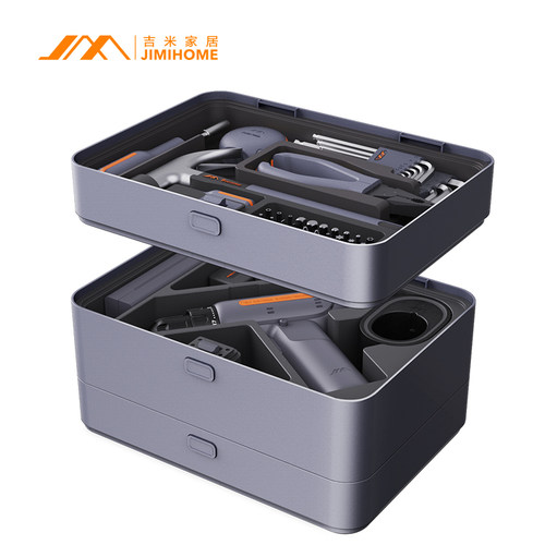 吉米家居X3-ABC工具套装大全五金多功能全套家用工具箱分层组合