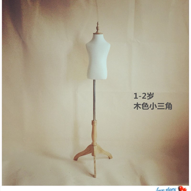 儿童模特道具半身橱窗展示架童装人台小孩全身服装舞蹈裙模特架