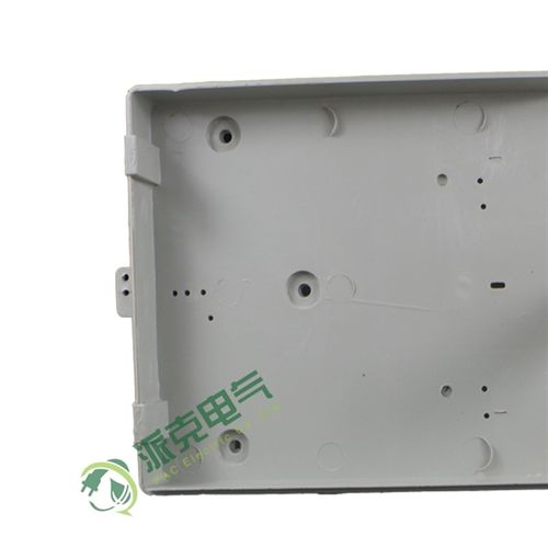 单相电子表配电箱塑料电表盒家用带回路强电箱明装半户外挂墙