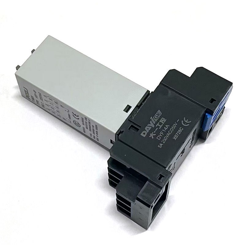 14脚小型通电延时时间继电器H3Y-4 AC220 DC24 12V 1S 5M 30S 60S