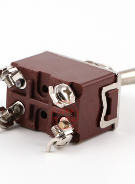 优质紫色钮子开关  1221 4脚2档 12mm 15A 250V