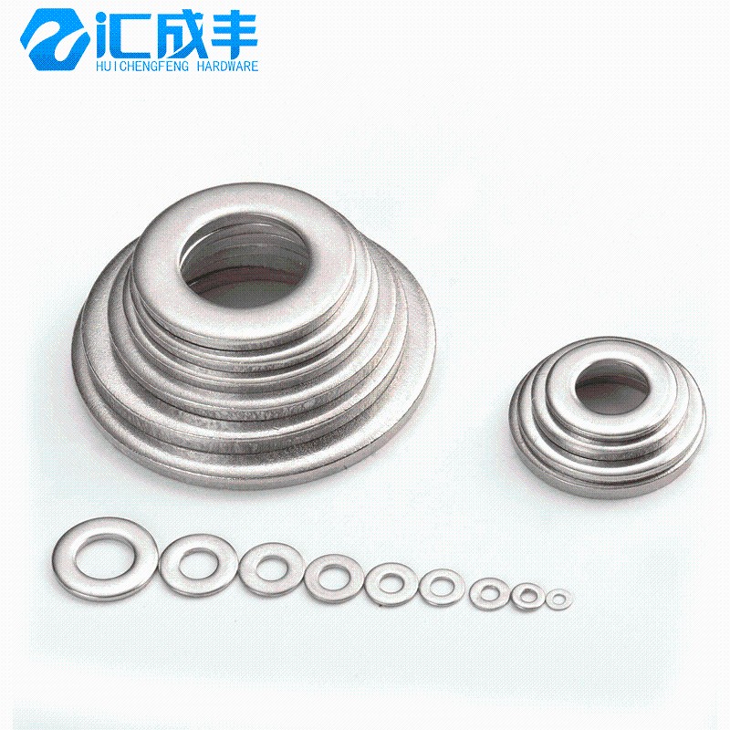 304不锈钢平垫金属垫圈加厚垫片M5M6M8IM10M14M12M16M20