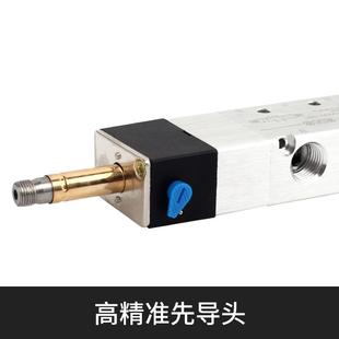 06气动开关电磁12v气阀220v二位五通24v控制器电阀 sns神驰4v230