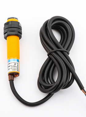 M12M18光电开关红外线传感器漫反射远距离感应E3F1-DS5C4NPNP常开