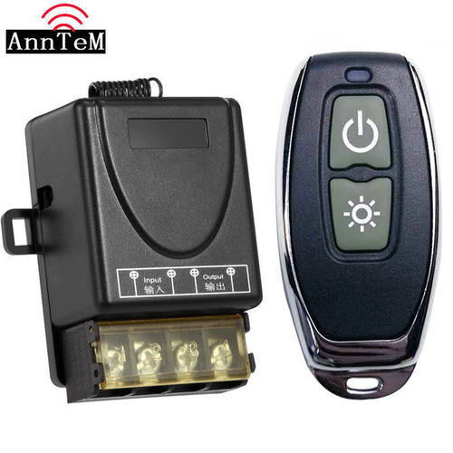 12v遥控开关24v水泵无线遥控车用智能直流水泵汽车电瓶断电继电器