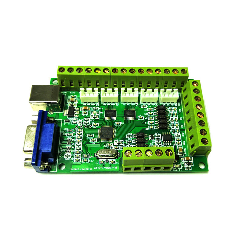 MACH3接口板 5轴控制卡 USB接口 CNC雕刻机泡沫切T割DIY运动控制