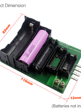 18650,26650,14505,AAA电池盒电池座四线测试架夹具支架电池配件