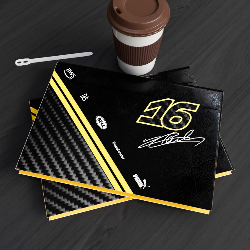 F1法拉利2025CL16赛车涂装笔记本汉密尔顿手账本A5学生男生日礼物