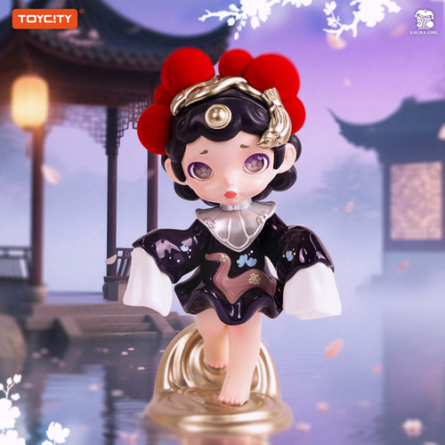 TOYCITY玩具城市劳拉LAURA花颜鹊舞新品吊卡玩偶可爱桌搭生日礼物