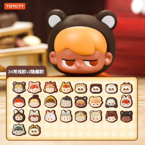 TOYCITY玩具城市新品可可味蕾奇遇贴贴乐冰箱贴可爱萌娃迷你盲袋