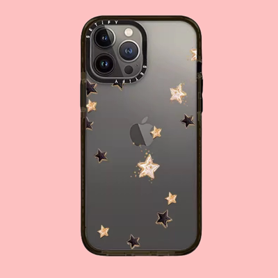 韩国CASETiF潮牌满屏幸运星适用苹果17/16Promax/plus壳iphone15pro防摔保护13可爱14情侣12透明11女