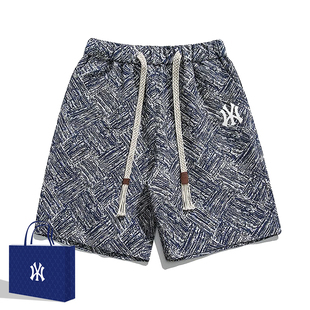 休闲运动短裤 男士 夏季 奥特莱斯 百搭五分裤 潮牌 宽松沙滩裤 美式