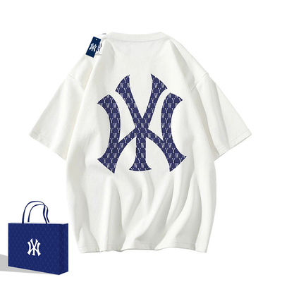 夏季纯棉短袖t恤男女情侣款宽松