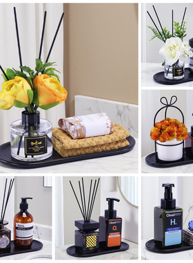 洗手池摆件样板房洗漱台面装饰品