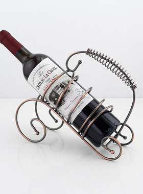 样板房酒柜摆件仿真酒瓶酒架饰品