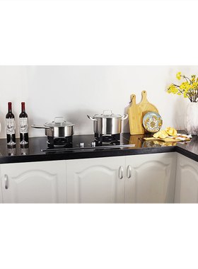 样板房厨房摆件仿真花艺轻奢软装