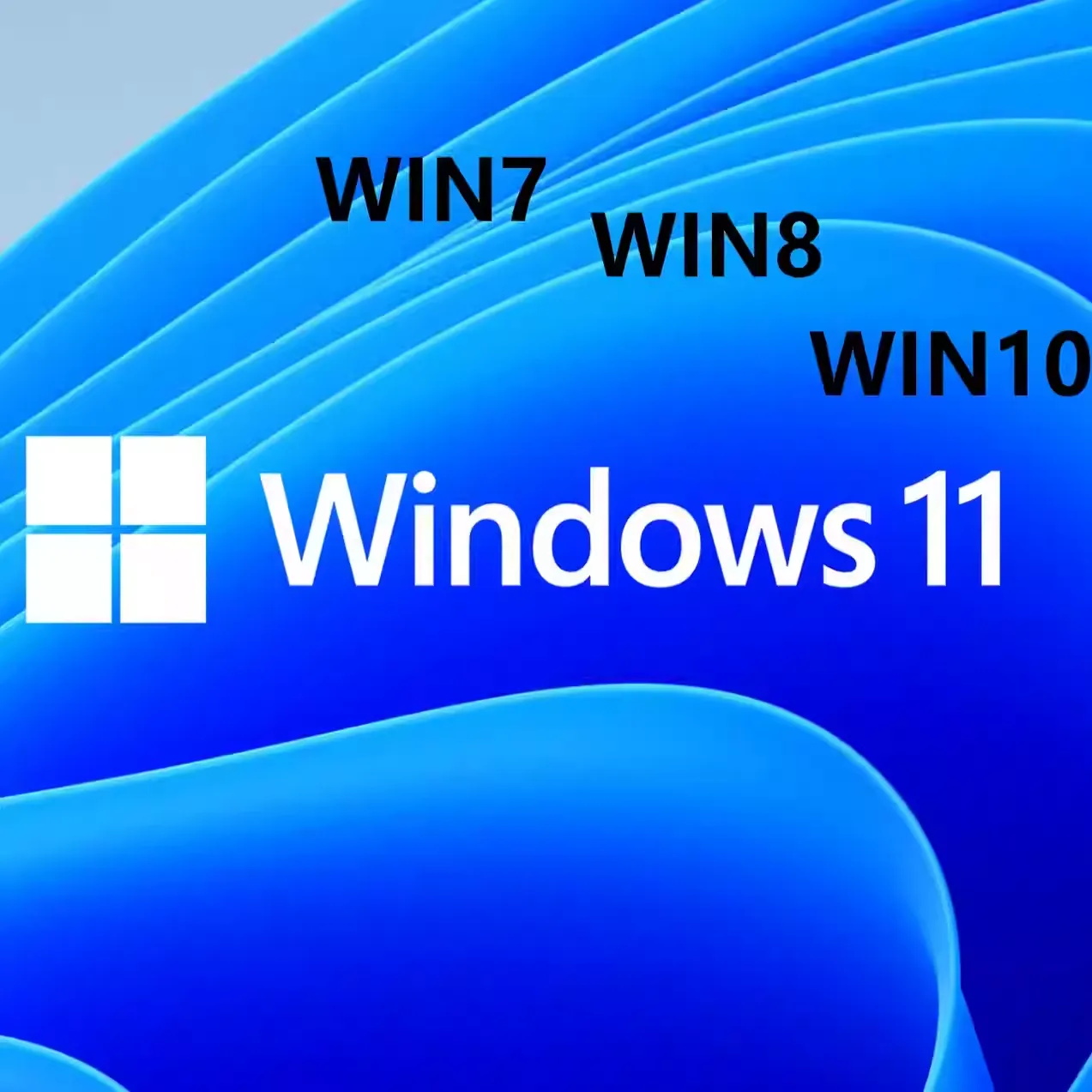 win7 win8 win10 win11 纯净系统安装包 网盘发货
