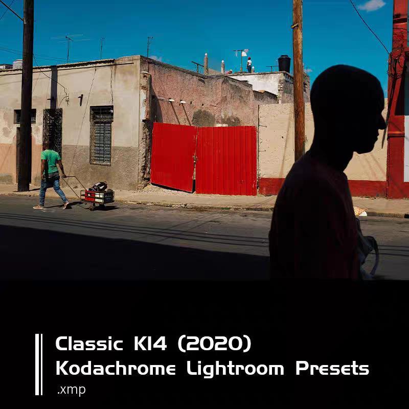 Lr模拟经典柯达胶片照片预设街拍复古滤镜K14  Lightroom Presets