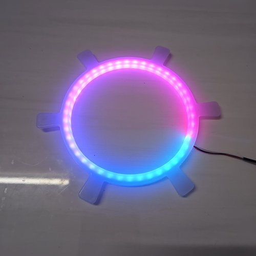 汽车氛围灯发光圈中音喇叭