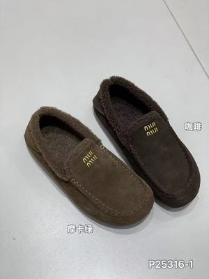 EOS真皮加绒勃肯棉鞋女2025冬新款韩版时尚休闲一脚蹬乐福雪地棉