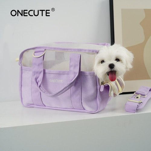 ONECUTE宠物外出包透气网格背包