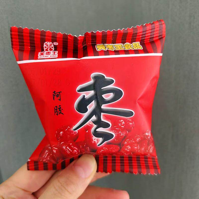 美枣王阿胶红枣散称独立小包装香甜软糯休闲解馋零食