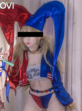 KIYOVI小丑女COSPLAY女装哈莉奎茵影视动漫同人精品改良朋克哥特