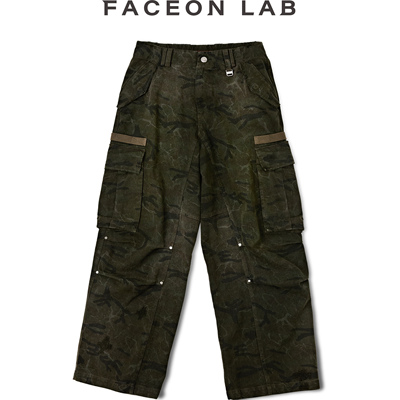 美式复古工装裤男女同款工装裤