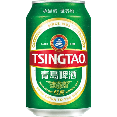 青岛啤酒经典11度330ml*24罐整箱