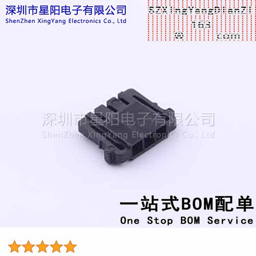 X1503H-03-N0 (10Pcs)1.5mm 1x3P间距1.5mm插孔结构1x3P每排针位